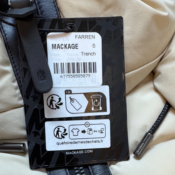 MACKAGE FARREN TRENCH S - BRAND NEW LADIES COAT - Picture 8 of 8